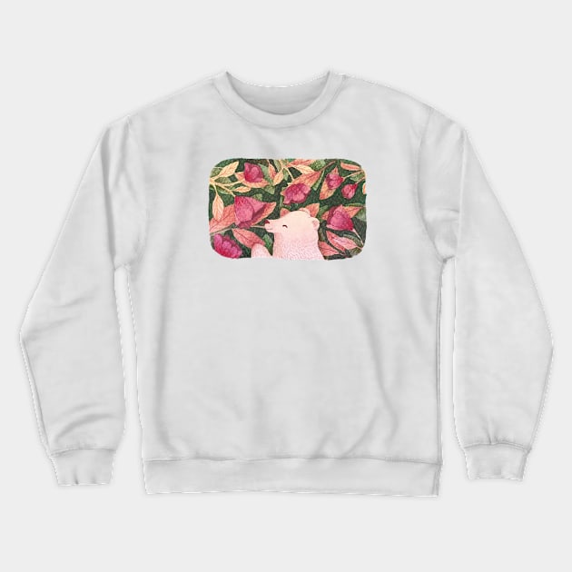 Osito flores Crewneck Sweatshirt by alinailustra